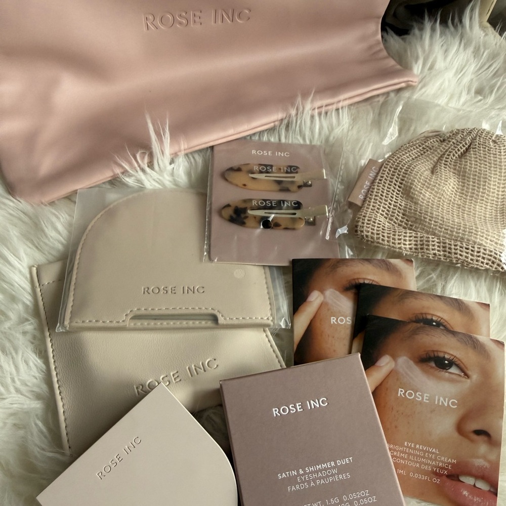 Rose Inc Eyeshadow Duos with Accessories